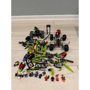 Lego Ninjajo Lot:  Fangpyre Wrecking Ball 9457, Truck Ambush 9445, 9443, 9441